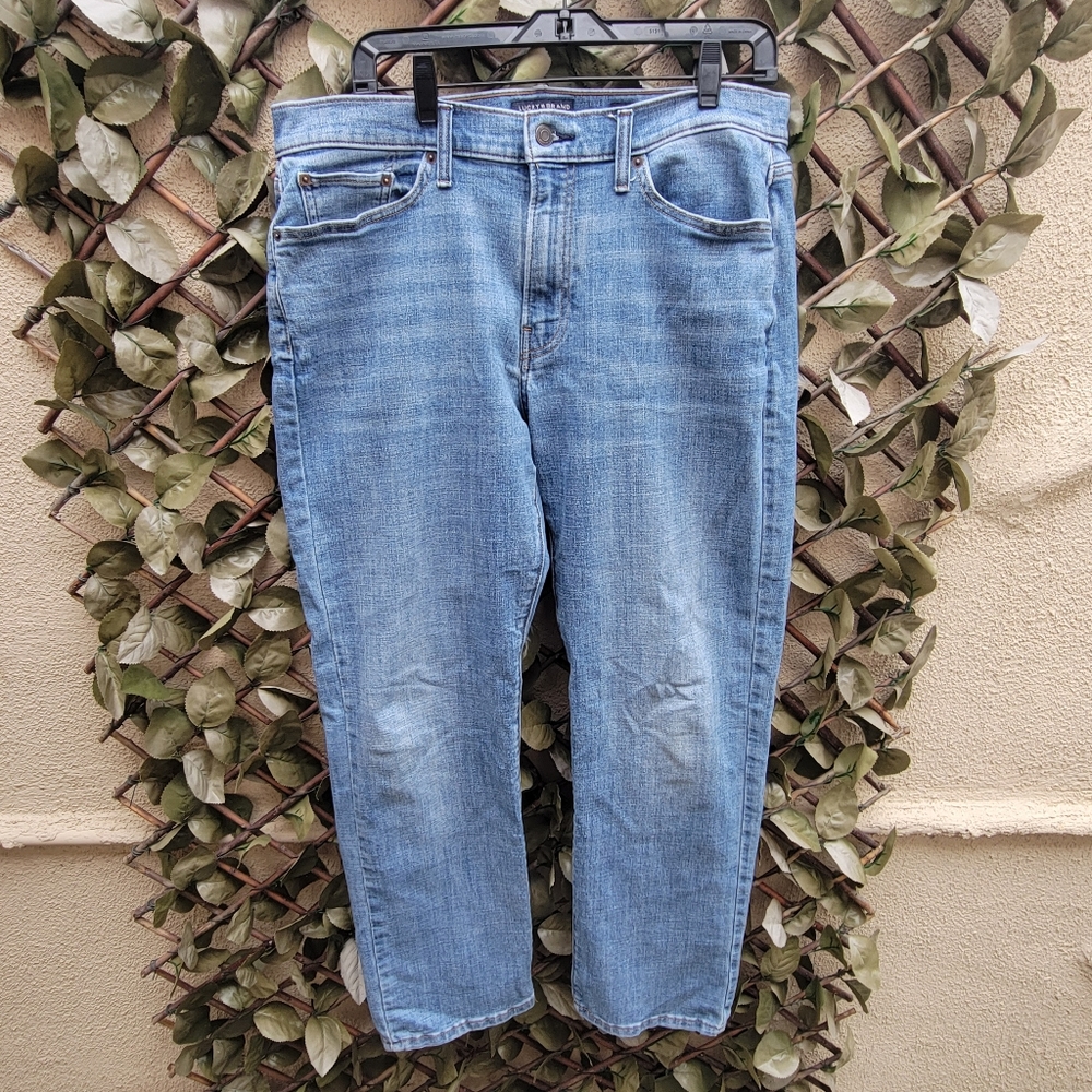 Lucky Brand Jeans Mens 36x32 363 Vintage Straight Blue Denim Faded Flex Pants